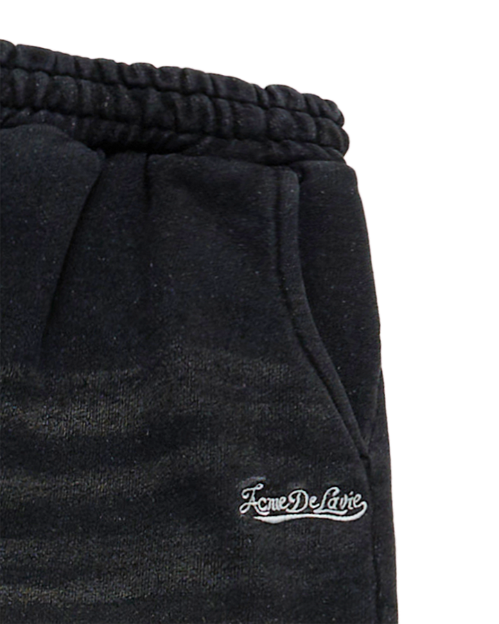 DENIM EFFECT ZURRY LONG PANTS BLACK