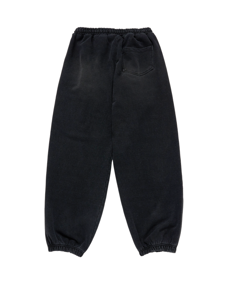 DENIM EFFECT ZURRY LONG PANTS BLACK