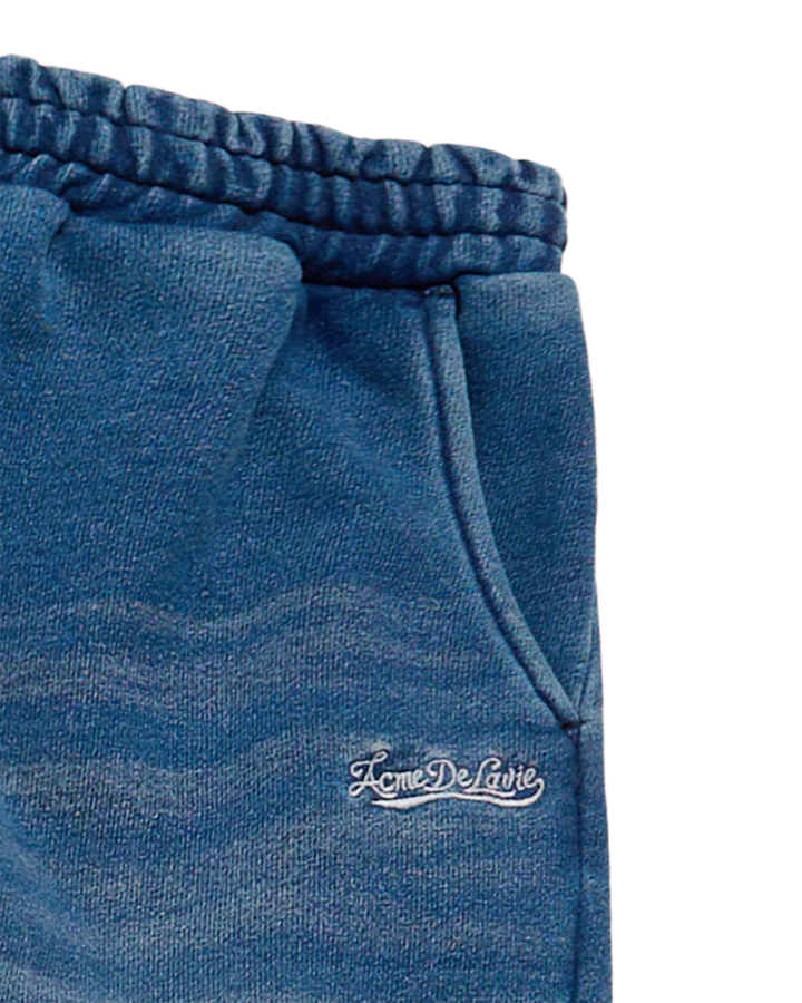 DENIM EFFECT ZURRY LONG PANTS NAVY