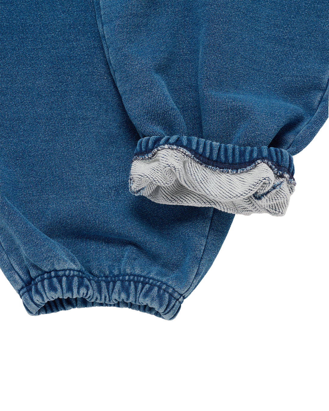 DENIM EFFECT ZURRY LONG PANTS NAVY