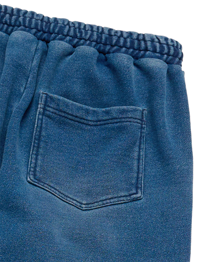 DENIM EFFECT ZURRY LONG PANTS NAVY