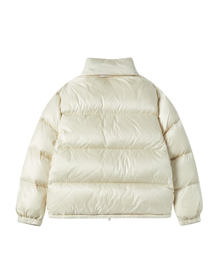 STITCH BASIC LOGO SHORT DUCK DOWN JACKET