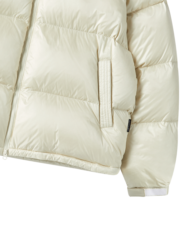 STITCH BASIC LOGO SHORT DUCK DOWN JACKET