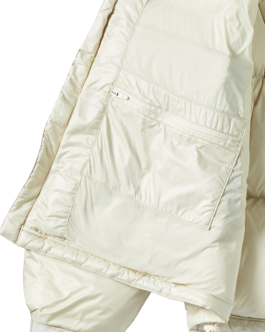 STITCH BASIC LOGO SHORT DUCK DOWN JACKET
