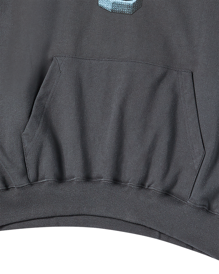 AC BEAR STATUE OF LIBERTY HOODIE CHARCOAL