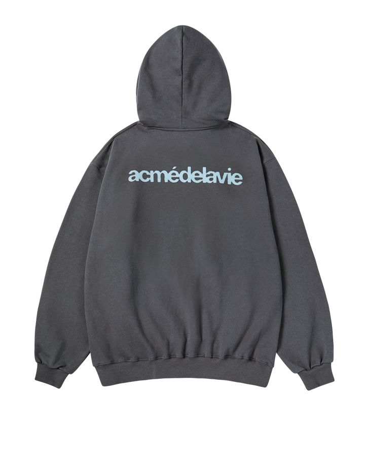 AC BEAR STATUE OF LIBERTY HOODIE CHARCOAL
