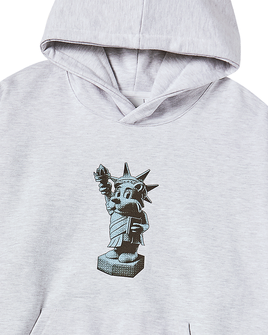 AC BEAR STATUE OF LIBERTY HOODIE MELANGE