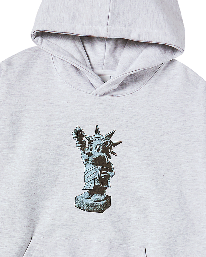 AC BEAR STATUE OF LIBERTY HOODIE MELANGE