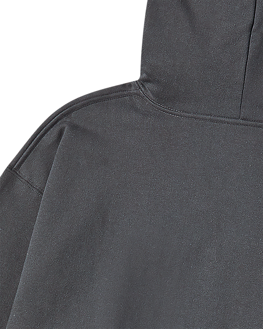 ADLV PIGGYBACK HOODIE CHARCOAL