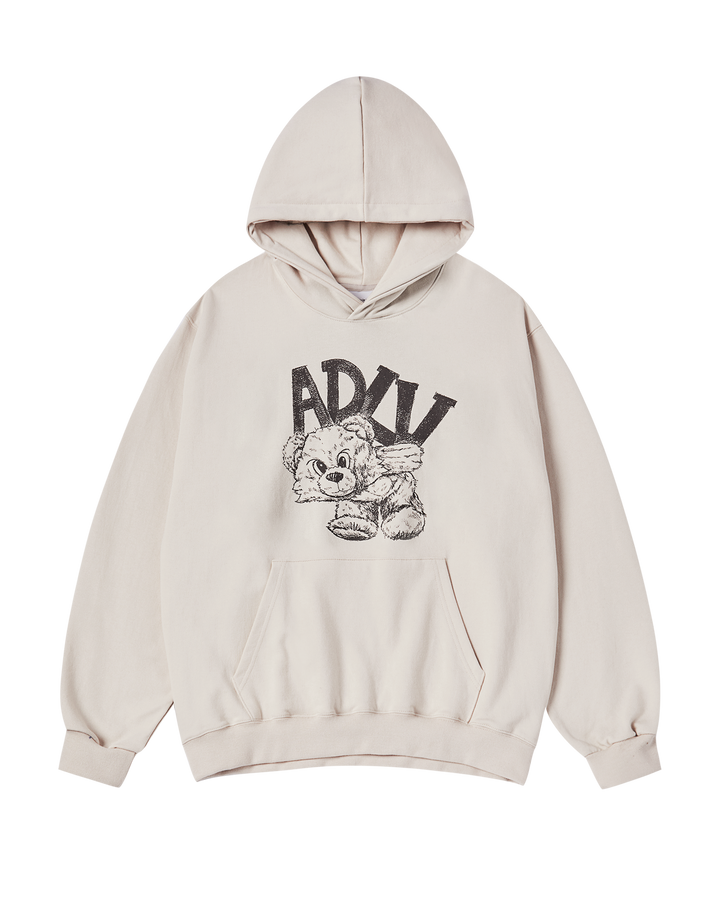 ADLV PIGGYBACK HOODIE ESSENTIAL BEIGE