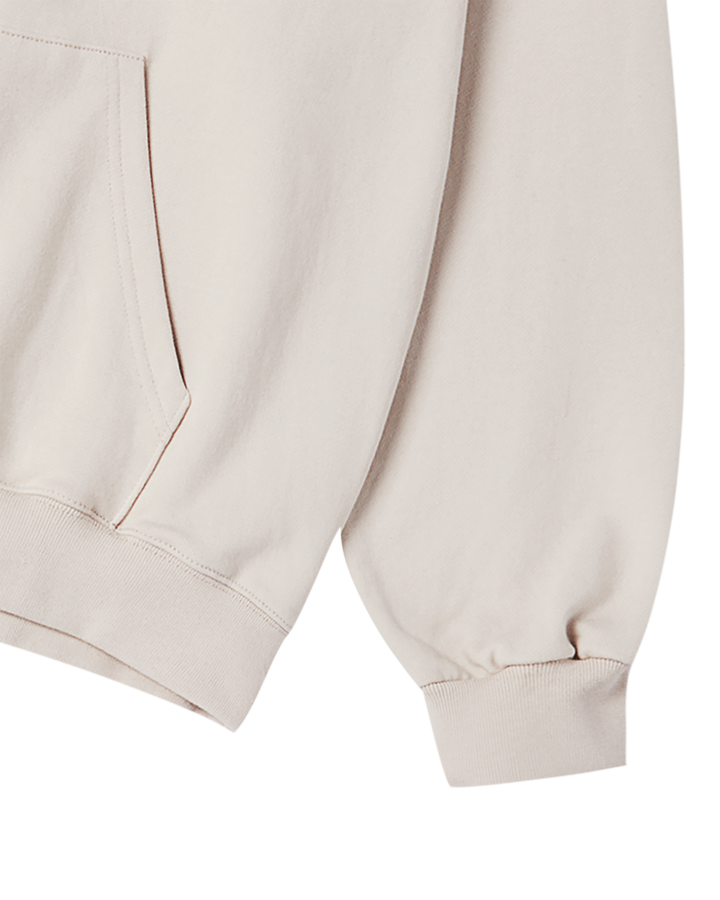 ADLV PIGGYBACK HOODIE ESSENTIAL BEIGE