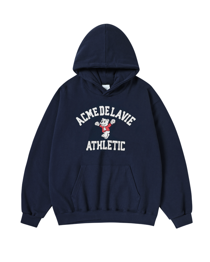 DANCING AC BEAR HOODIE DARK NAVY