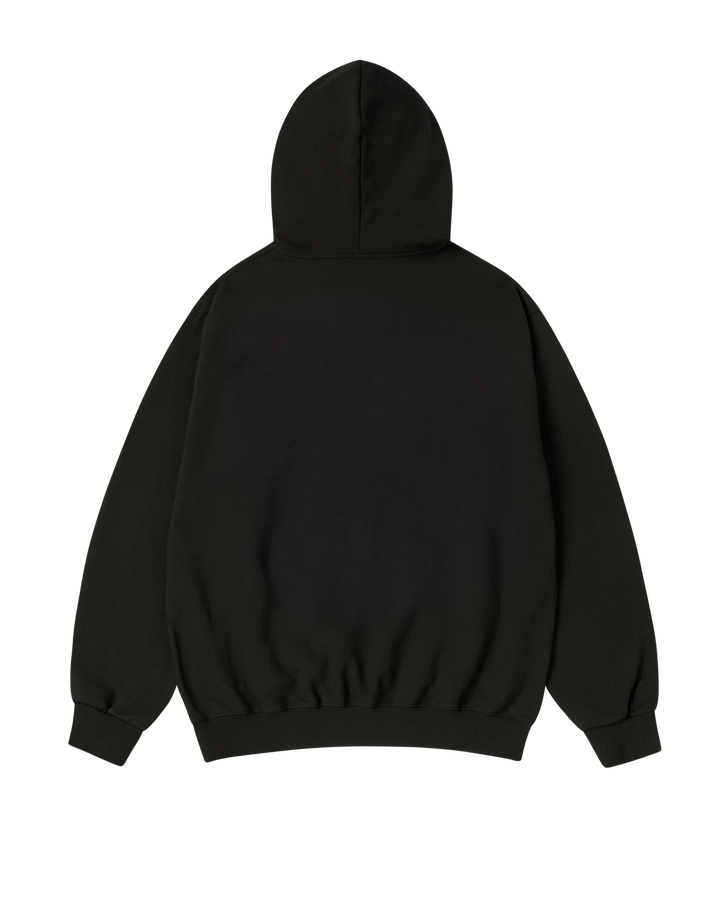 3D STAND AC BEAR NAPPING HOODIE BLACK