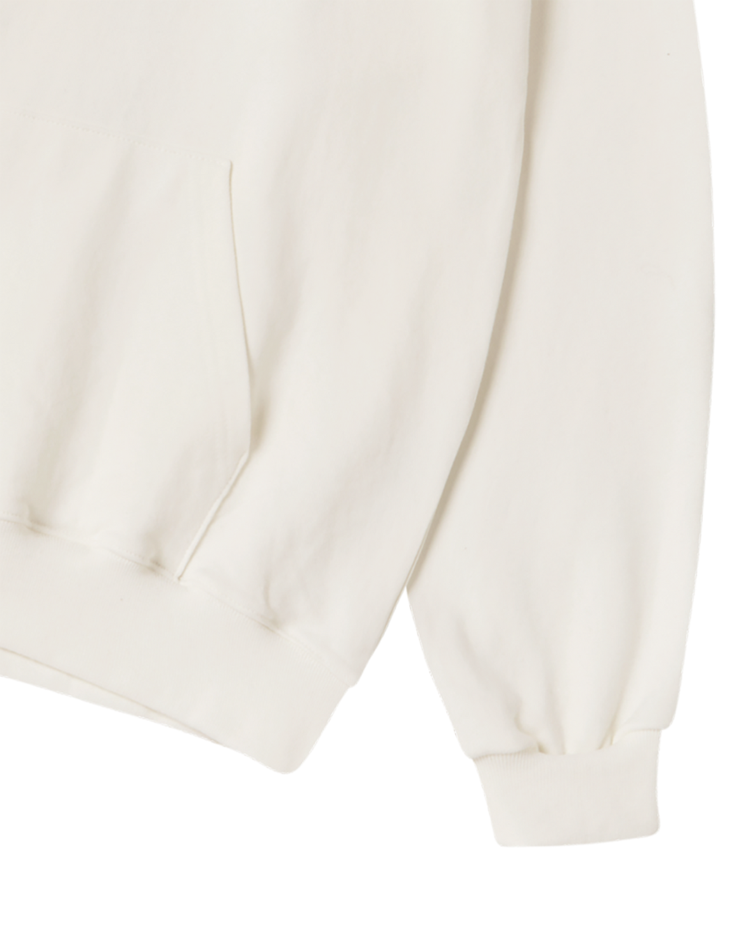 3D STAND AC BEAR NAPPING HOODIE CREAM