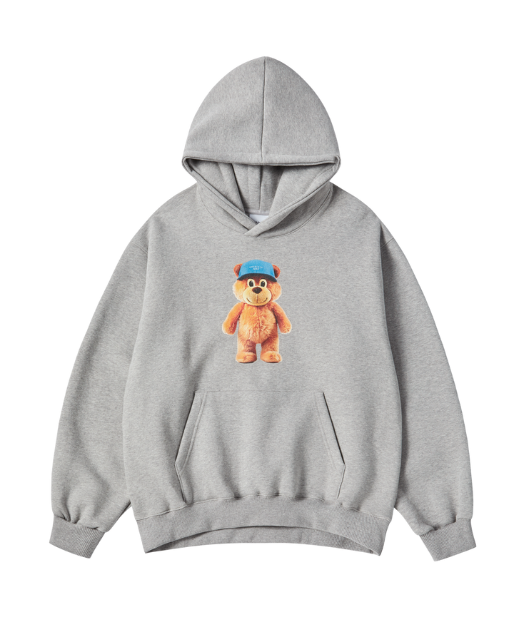 3D STAND AC BEAR NAPPING HOODIE MELANGE