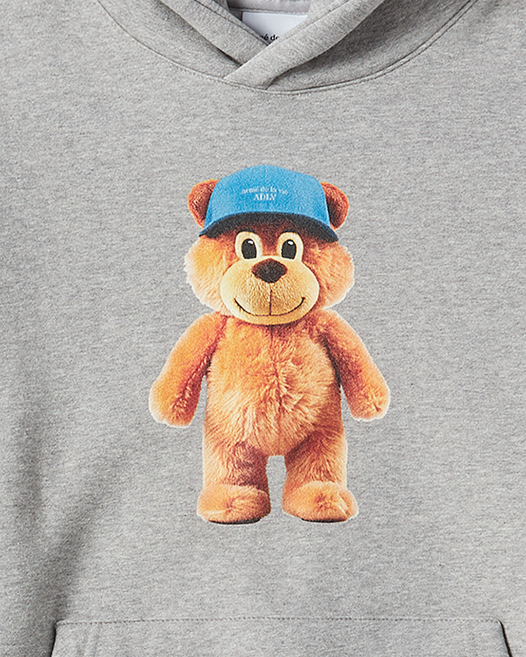 3D STAND AC BEAR NAPPING HOODIE MELANGE