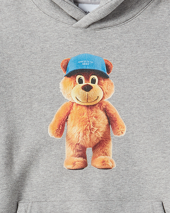 3D STAND AC BEAR NAPPING HOODIE MELANGE
