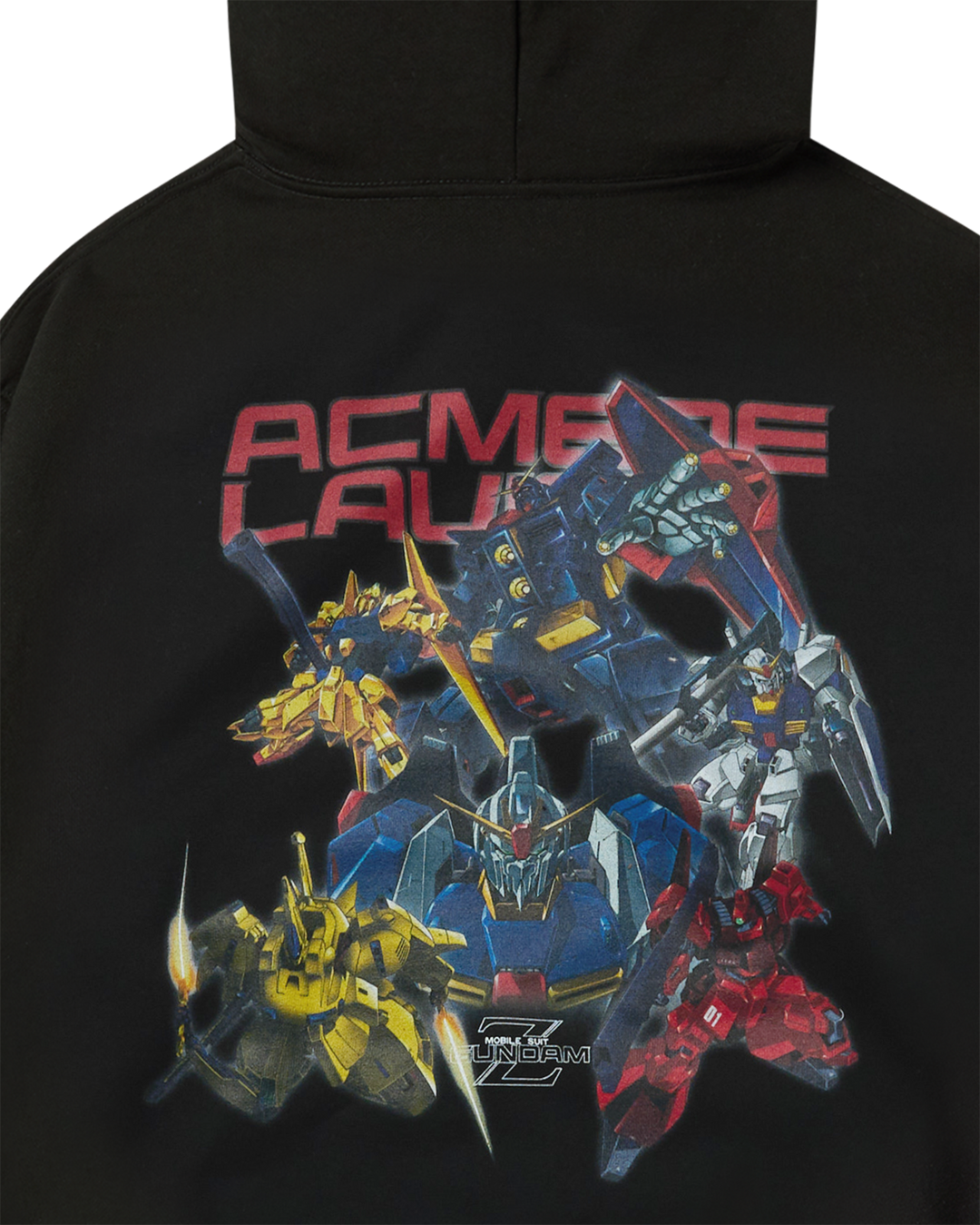 MOBILE SUIT Z GUNDAM MOBILE SUIT HOODIE BLACK