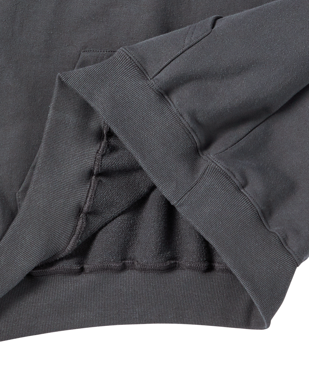 COLOR LOGO HOODIE CHARCOAL