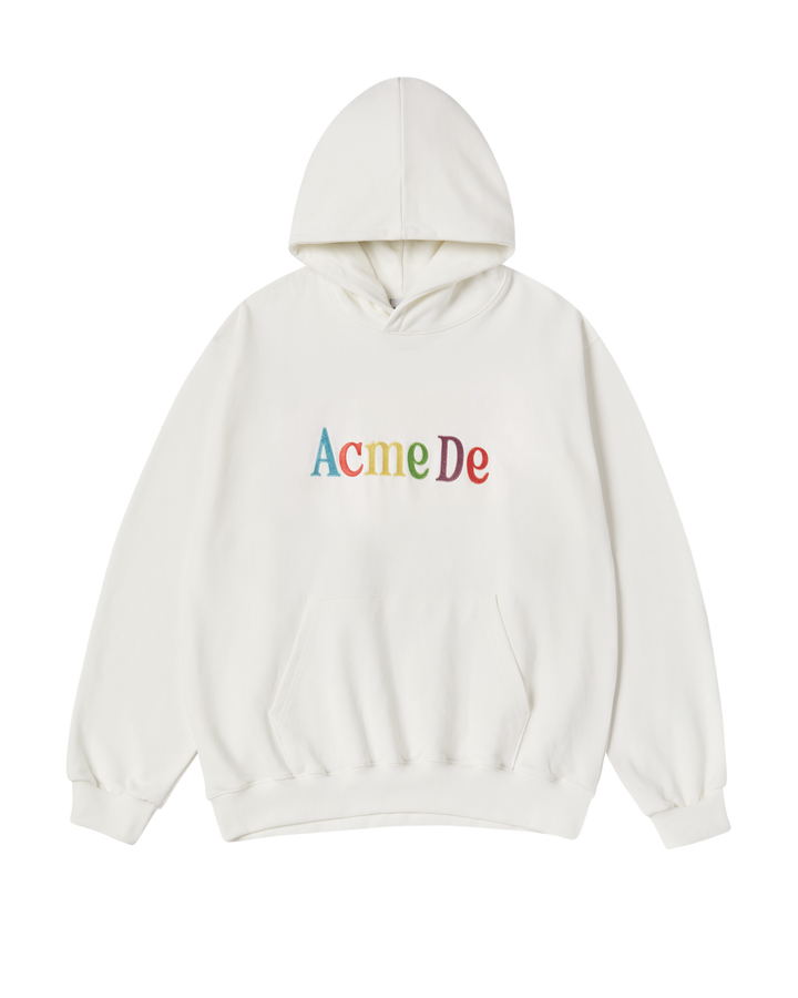 COLOR LOGO HOODIE CREAM