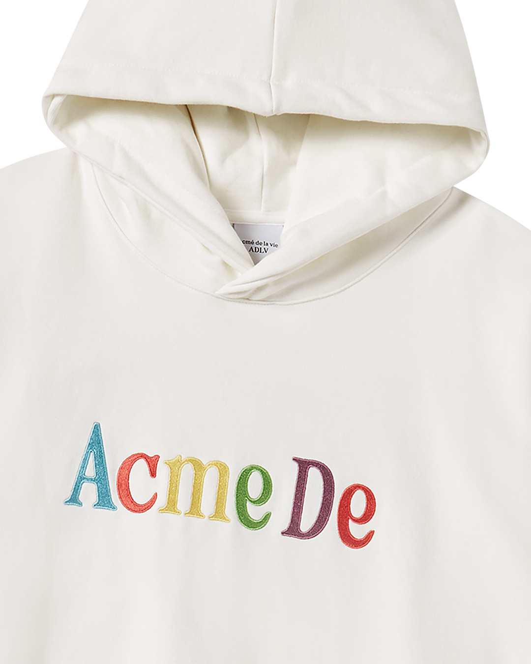 COLOR LOGO HOODIE CREAM