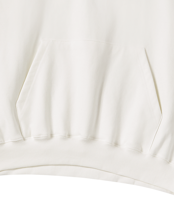 COLOR LOGO HOODIE CREAM