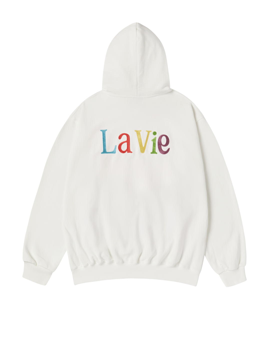 COLOR LOGO HOODIE CREAM