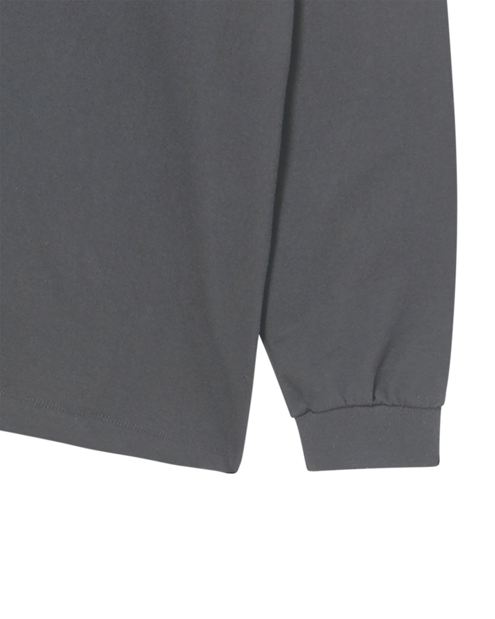 WALKING AC BEAR LONG SLEEVE T-SHIRT CHARCOAL