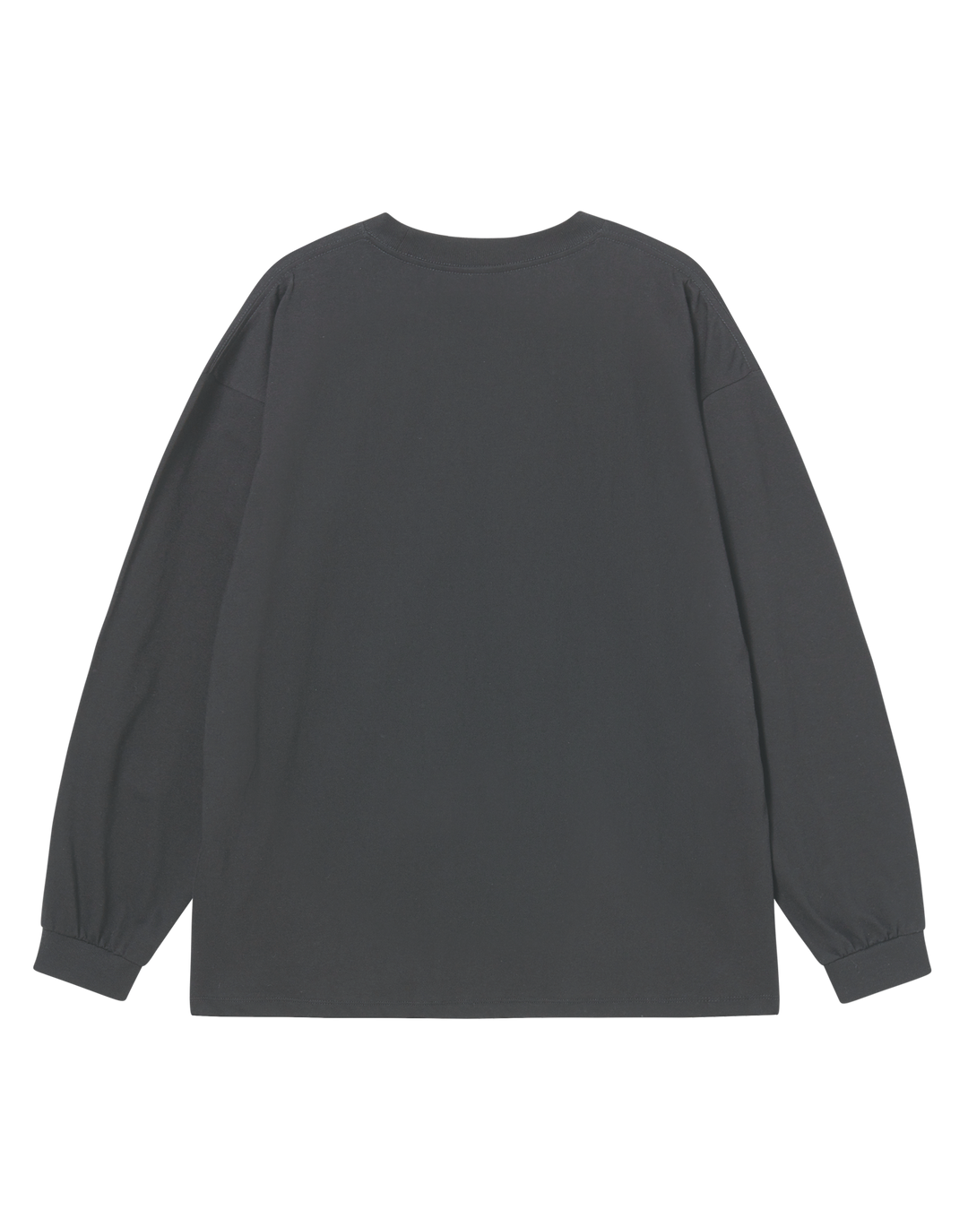 WALKING AC BEAR LONG SLEEVE T-SHIRT CHARCOAL