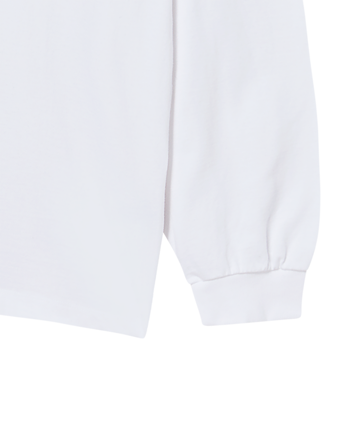 WALKING AC BEAR LONG SLEEVE T-SHIRT WHITE