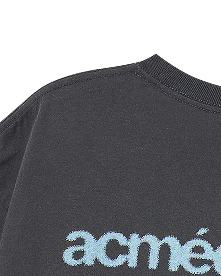 AC BEAR STATUE OF LIBERTY SHORT SLEEVE T-SHIRT CHARCOAL