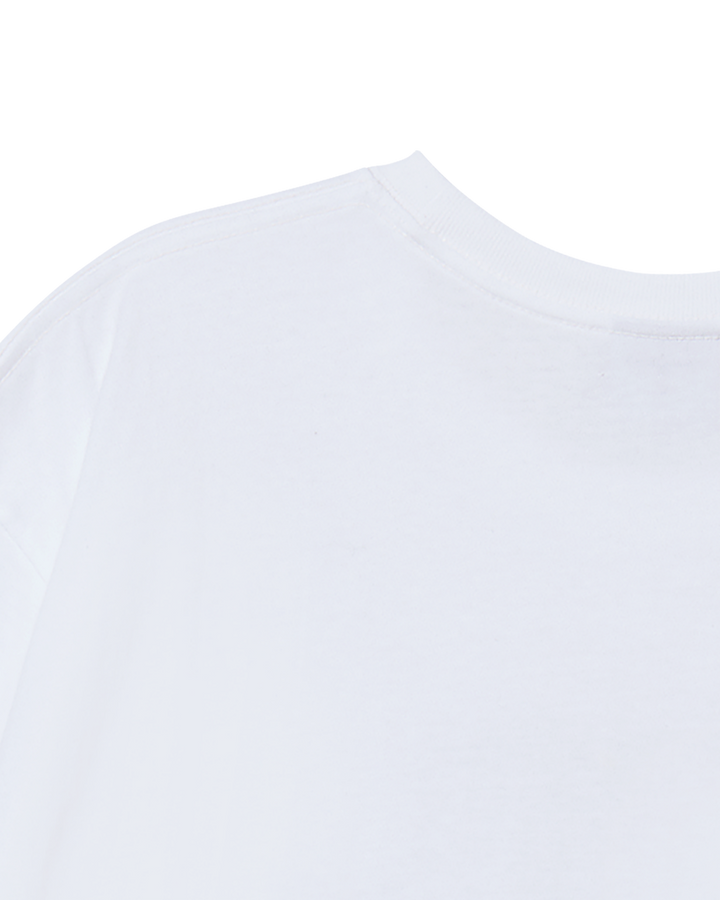 AC BEAR STATUE OF LIBERTY SHORT SLEEVE T-SHIRT WHITE
