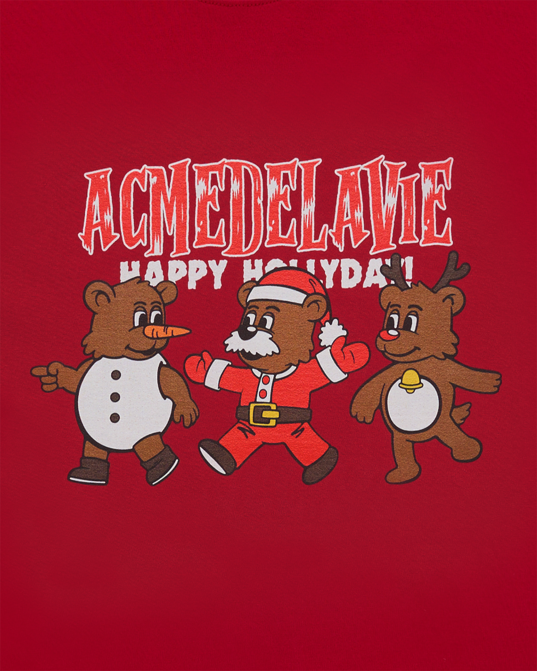 AC BEAR FRIEND X-MAS SHORT SLEEVE T-SHIRT