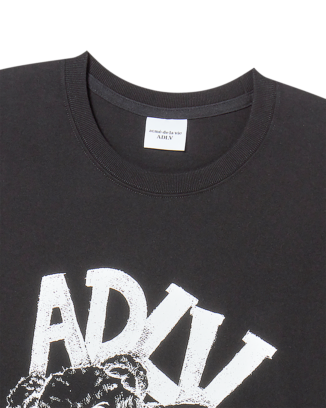 ADLV PIGGYBACK SHORT SLEEVE T-SHIRT BLACK