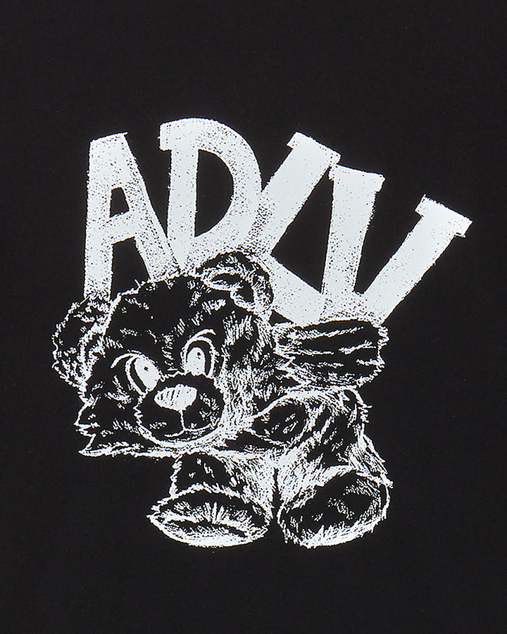ADLV PIGGYBACK SHORT SLEEVE T-SHIRT BLACK