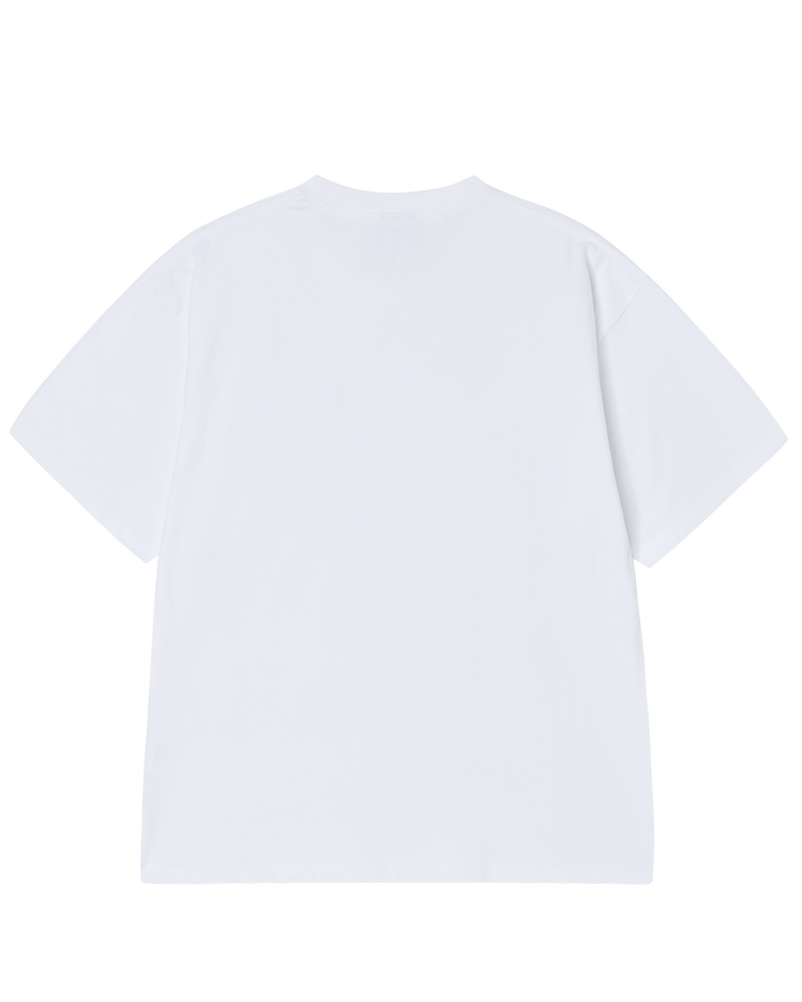 ADLV PIGGYBACK SHORT SLEEVE T-SHIRT WHITE