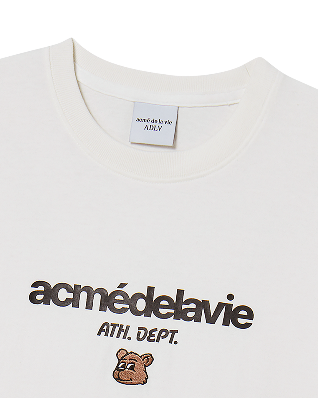 AC POINT STANDARD SHORT SLEEVE T-SHIRT CREAM