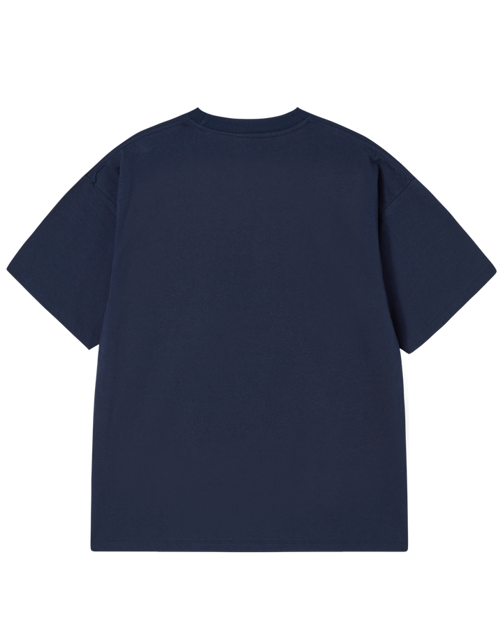 3D AC BEAR FACE SHORT SLEEVE T-SHIRT DARK NAVY