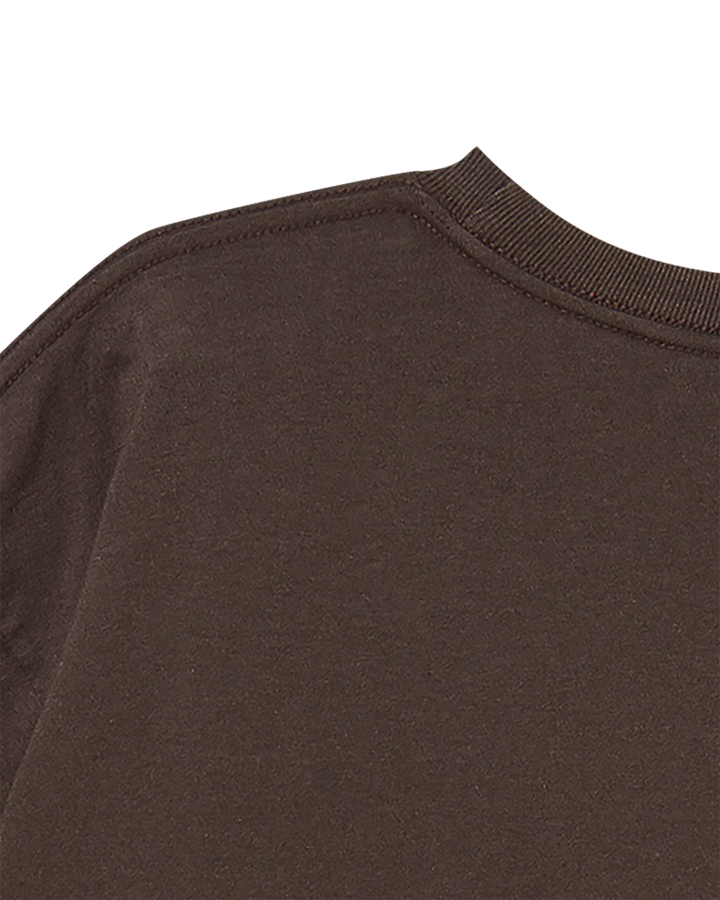AC BEAR WELCOME SHORT SLEEVE T-SHIRT DARK BROWN