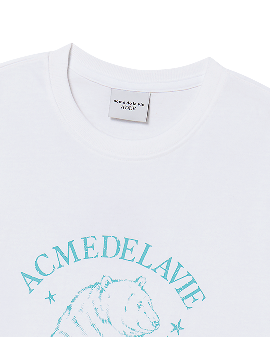 WOMAN POLAR BEAR SHORT SLEEVE T-SHIRT WHITE