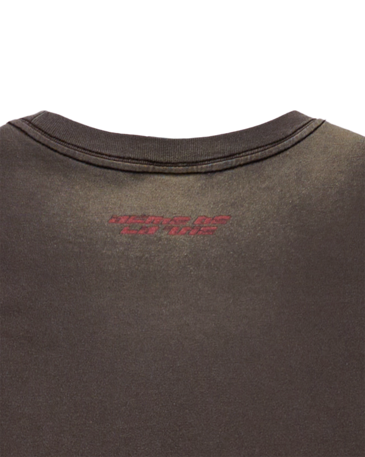 MOBILE SUIT GUNDAM CHAR'S COUNTERATTACK WASHING SHORT SLEEVE T-SHIRT COCOA