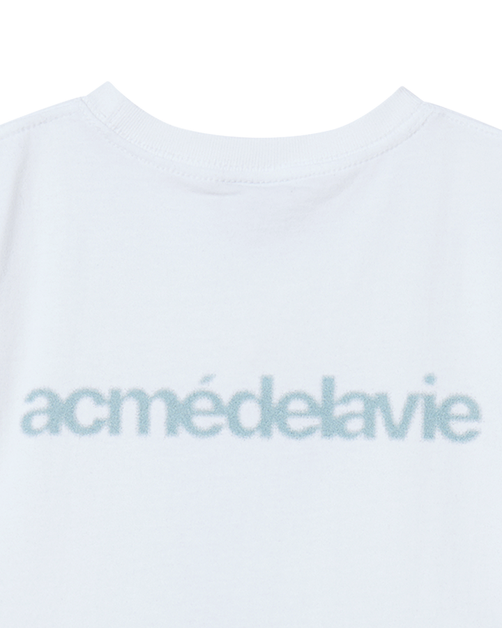 KIDS AC BEAR STATUE OF LIBERTY SHORT SLEEVE T-SHIRT WHITE