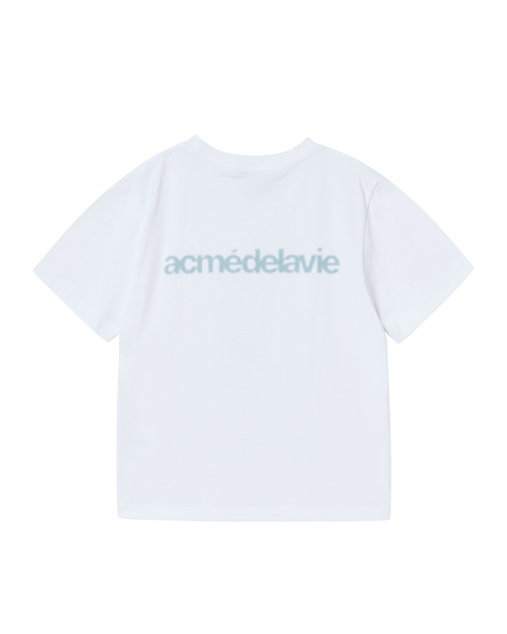 KIDS AC BEAR STATUE OF LIBERTY SHORT SLEEVE T-SHIRT WHITE