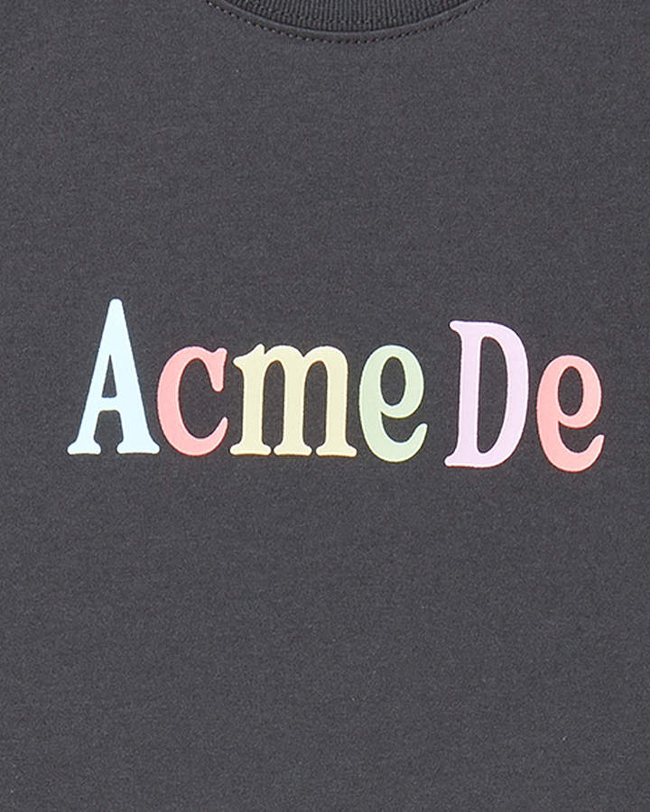 KIDS COLOR LOGO SHORT SLEEVE T-SHIRT CHARCOAL