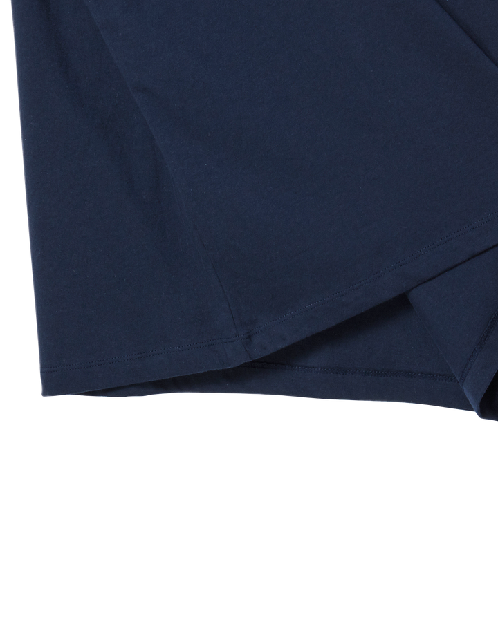BORDER LINE BASIC LOGO SHORT SLEEVE T-SHIRT DARK NAVY