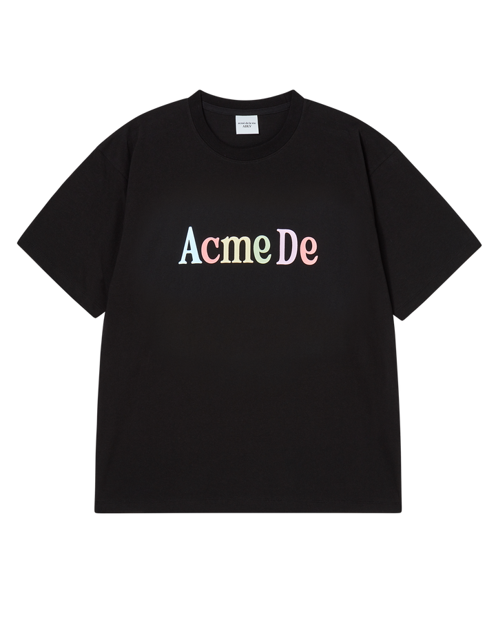 COLOR LOGO SHORT SLEEVE T-SHIRT BLACK