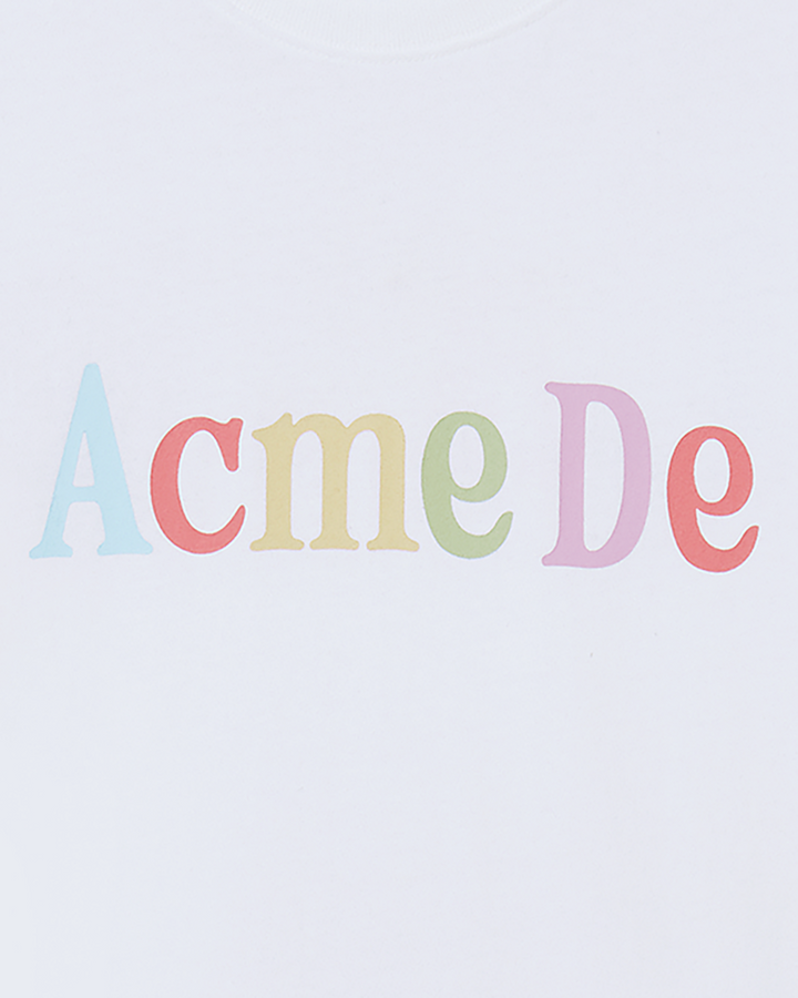 COLOR LOGO SHORT SLEEVE T-SHIRT WHITE