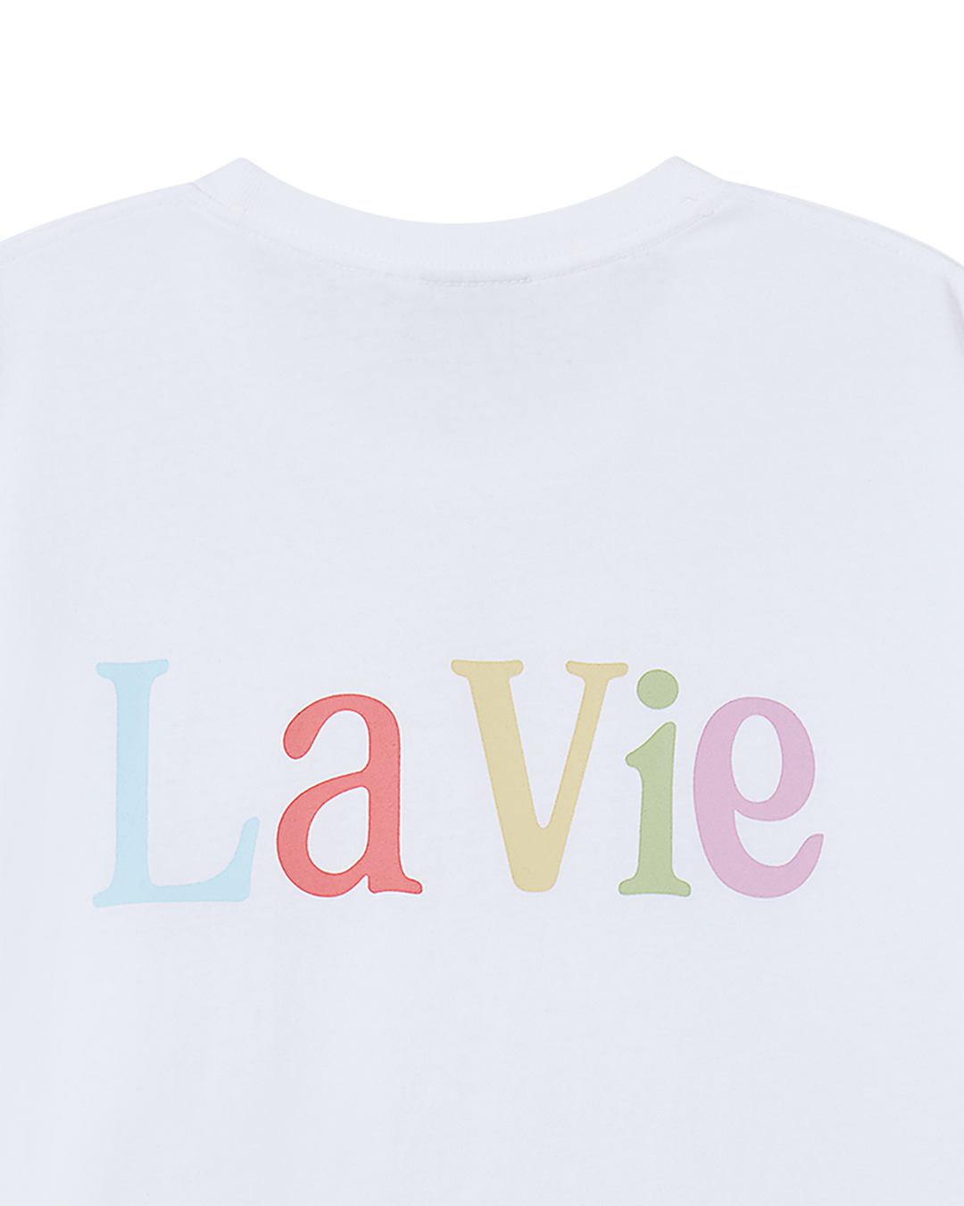 COLOR LOGO SHORT SLEEVE T-SHIRT WHITE