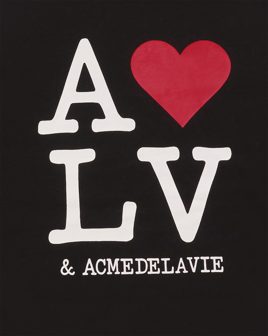 LOVE ADLV SHORT SLEEVE T-SHIRT BLACK