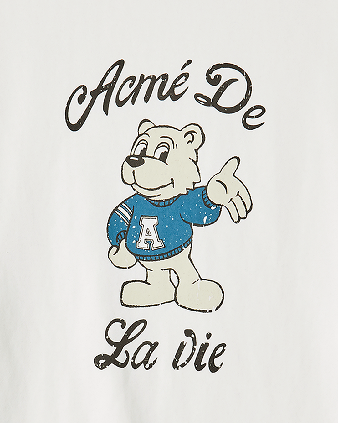 AC BEAR WELCOME SWEATSHIRT CREAM